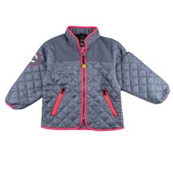 Mikk-Line Termojakke lys grå til piger. For