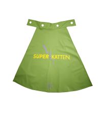 Kattnakken grøn superkappe til regntøj